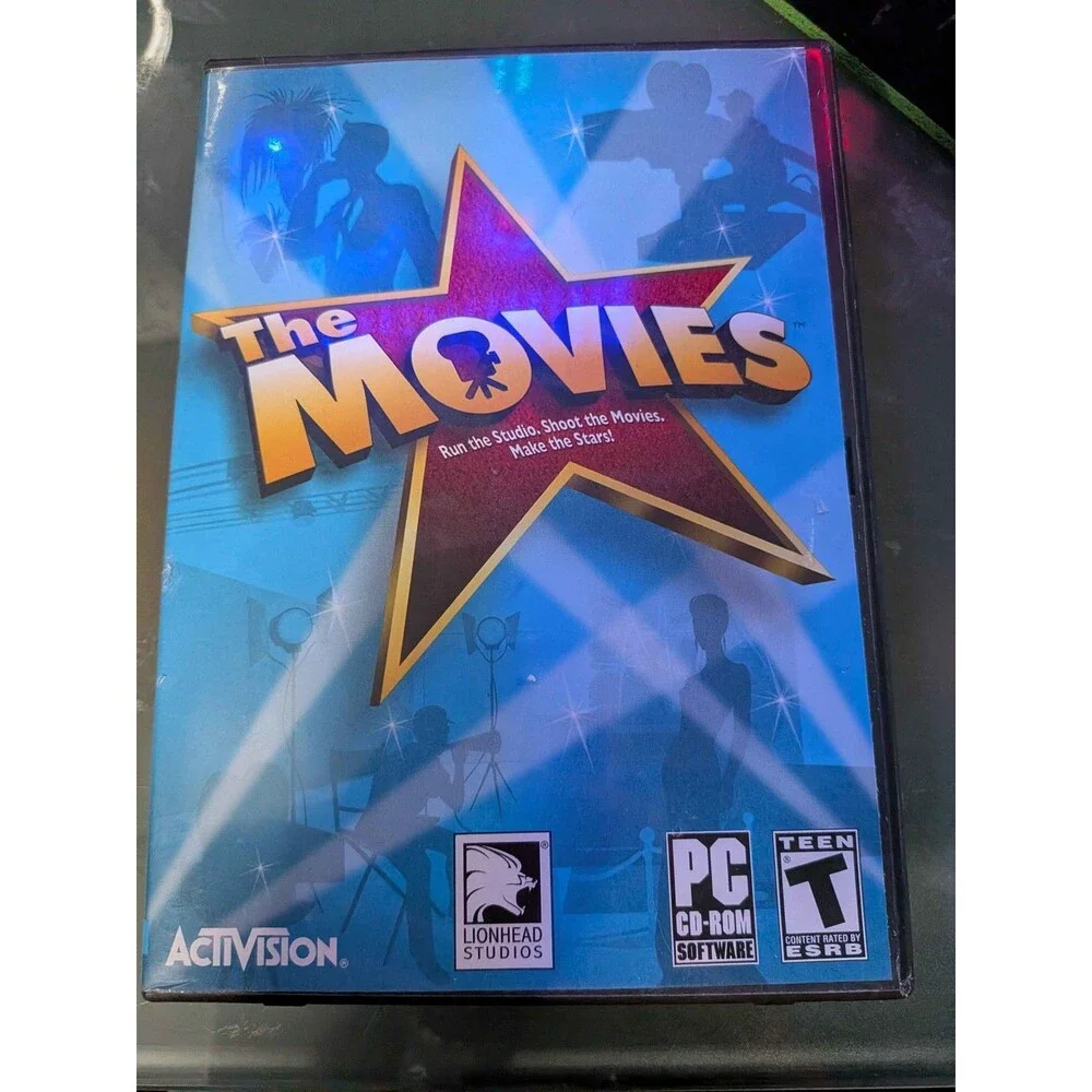 The Movies PC CD-ROM Game Activision Lionhead Studios Simulation Complete Case